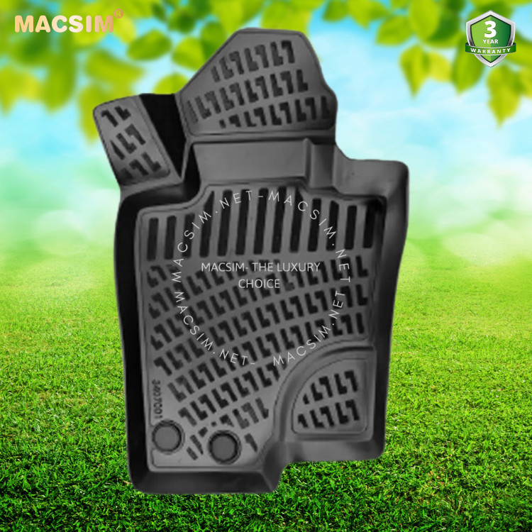 Thảm lót sàn ô tô nhựa TPU Silicon Nissan Navara ( D23)  2014 đến nay  Nhãn hiệu Macsim