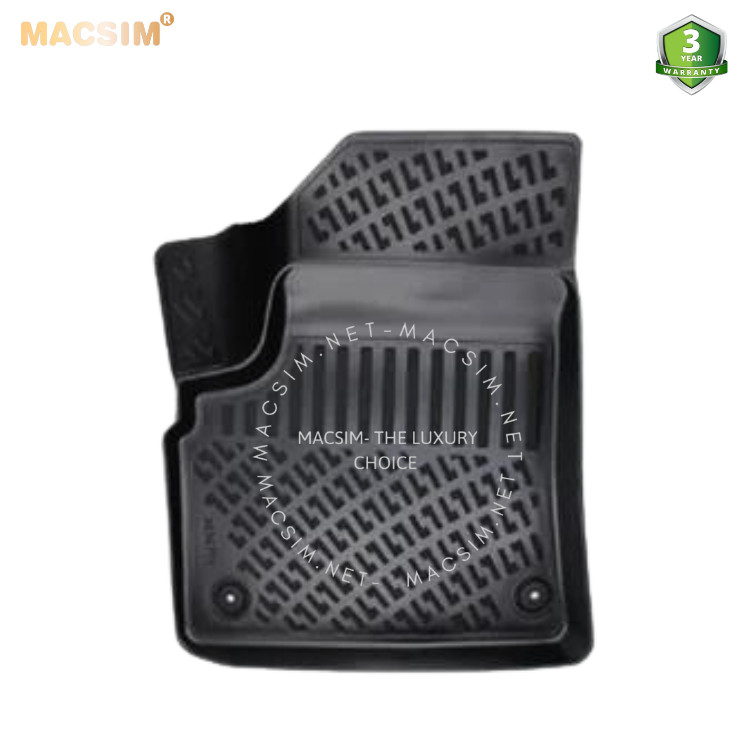 Thảm lót sàn ô tô nhựa TPU Silicon Porsche Cayenne first generation 2003-2010 Nhãn hiệu Macsim