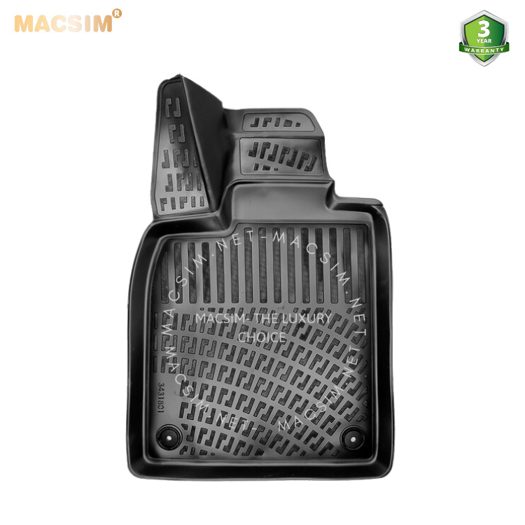 Thảm lót sàn ô tô nhựa TPU Silicon Porsche Taycan 2019- Nhãn hiệu Macsim