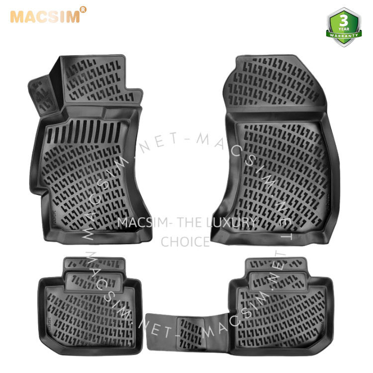 Thảm lót sàn ô tô nhựa TPU Silicon Subaru Forester fourth generation 2014- 2018 Nhãn hiệu Macsim