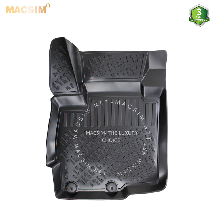 Thảm lót sàn ô tô nhựa TPU Silicon Mitsubishi ATTRAGE  2014 đến nay  Nhãn hiệu Macsim
