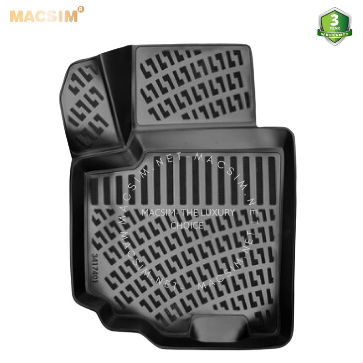 Thảm lót sàn ô tô nhựa TPU Silicon Suzuki  Swift third  generation 2010-2017 Nhãn hiệu Macsim