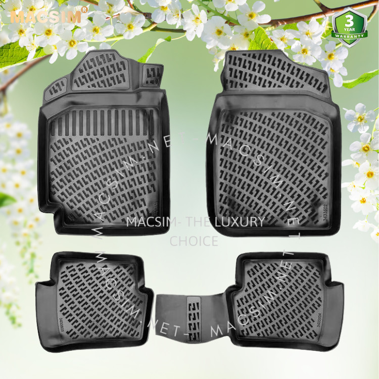 Thảm lót sàn ô tô nhựa TPU Silicon Toyota  Corolla eight  generation E110  1995  Nhãn hiệu Macsim