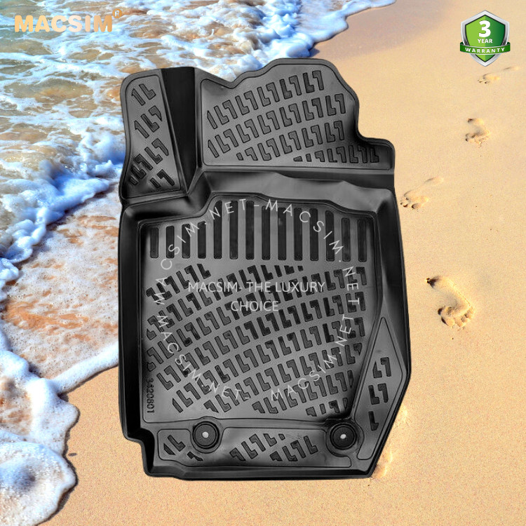 Thảm lót sàn ô tô nhựa TPU Silicon Toyota Corolla ninth generation E120;E130 2000  Nhãn hiệu Macsim