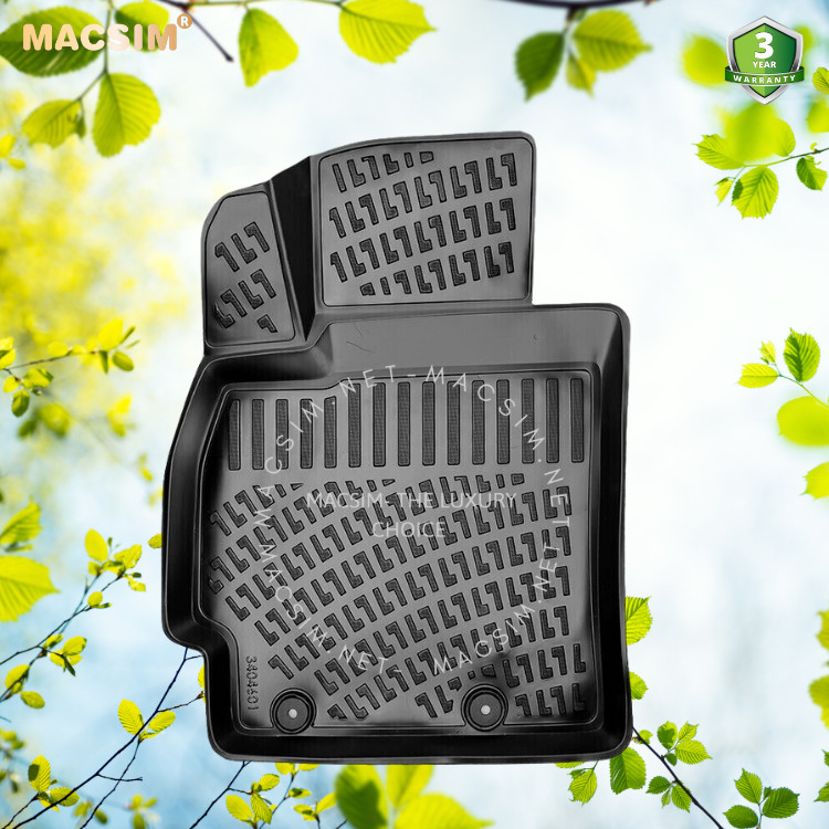 Thảm lót sàn ô tô nhựa TPU Silicon Toyota Corolla elevent generation  E170,E180 2013 Nhãn hiệu Macsim