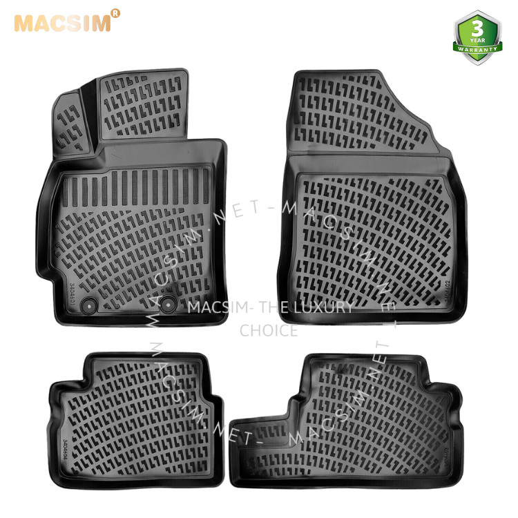 Thảm lót sàn ô tô nhựa TPU Silicon Toyota  Corolla tenth  generation E140- E150  2006- 2012   Nhãn hiệu Macsim