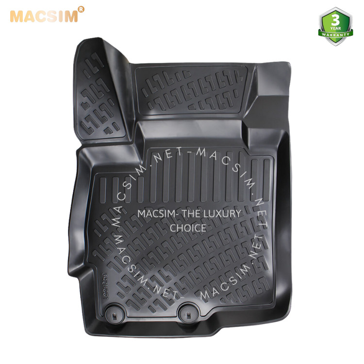 Thảm lót sàn ô tô nhựa TPU Silicon Toyota Hilux seventh generation 2004-2015  Nhãn hiệu Macsim