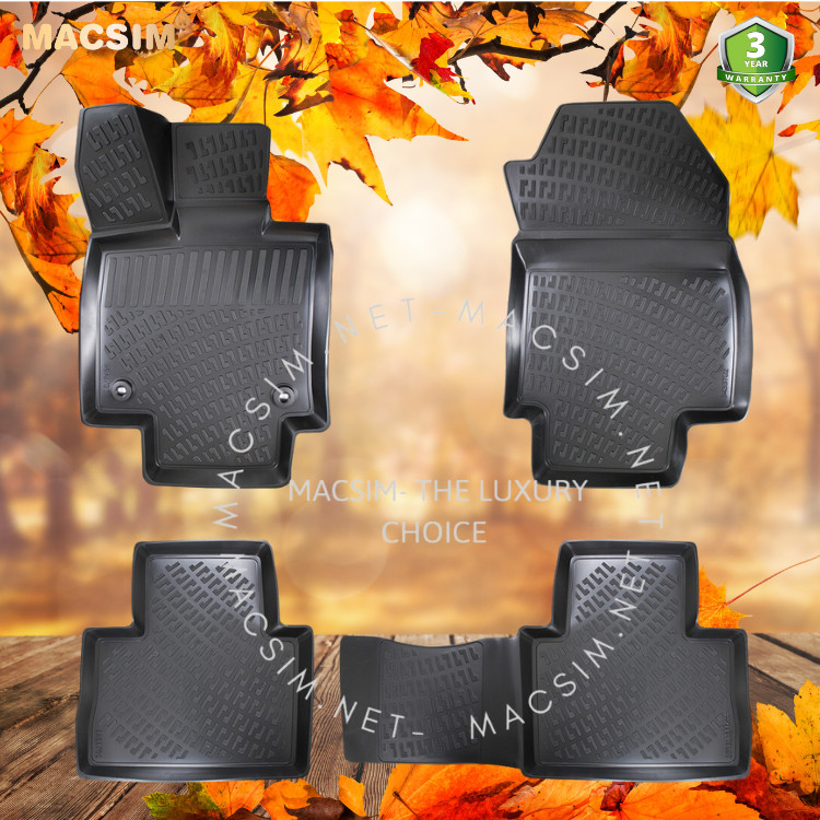 Thảm lót sàn ô tô nhựa TPU Silicon Toyota  Rav4 XA50 fourth generation 2018-  Nhãn hiệu Macsim