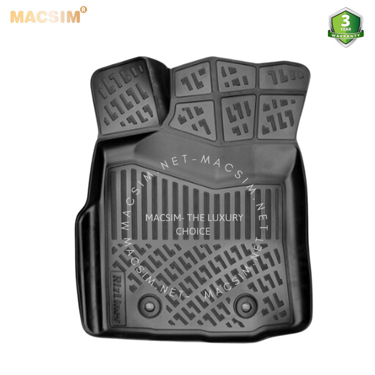Thảm lót sàn ô tô nhựa TPU Silicon Toyota Tacoma N300 DOUBLE CAB AUTOMATIC TRANSMISSION third generation 2018-  Nhãn hiệu Macsim