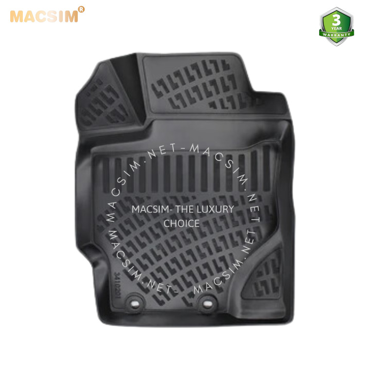 Thảm lót sàn ô tô nhựa TPU Silicon Toyota Yaris third generation 2013-2020 Nhãn hiệu Macsim