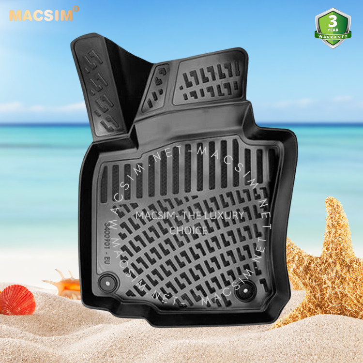 Thảm lót sàn ô tô nhựa TPU Silicon Volkswagen Scirocco 2008-2017 Nhãn hiệu Macsim