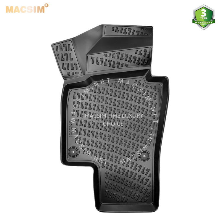 Thảm lót sàn ô tô nhựa TPU Silicon Volkswagen Tiguan  (first generation) 2007-2017 Nhãn hiệu Macsim
