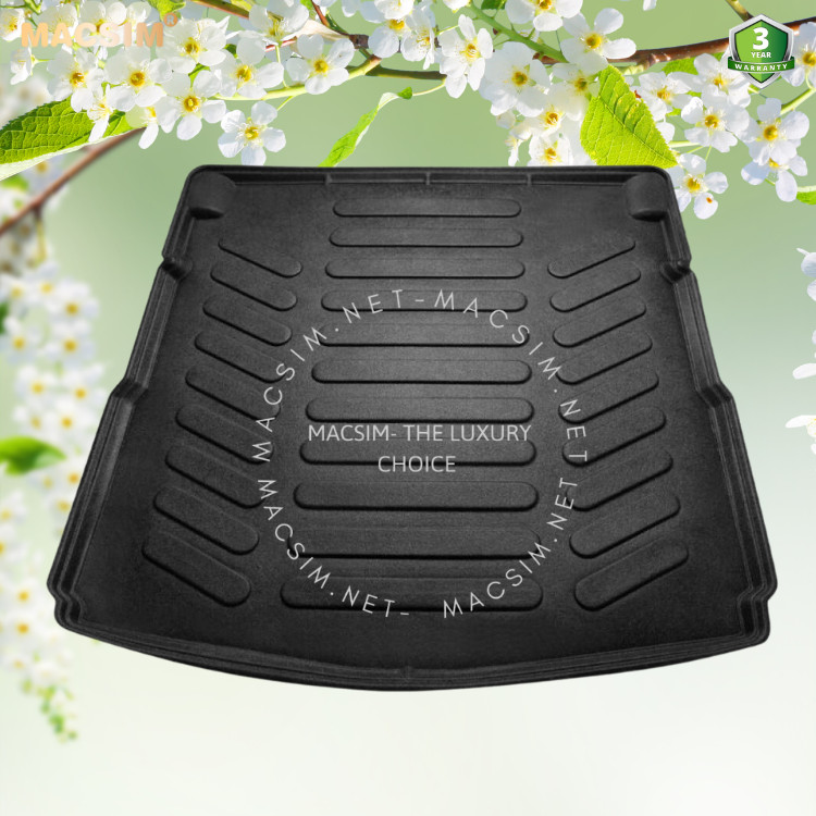 Thảm lót cốp ô tô nhựa TPU Audi A6 C6 (Typ 4F) 2004-2011 Nhãn hiệu Macsim