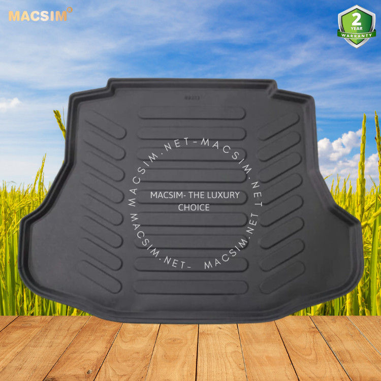 Thảm lót cốp ô tô nhựa TPU Honda Civic sedan 2006- 2012    Nhãn hiệu Macsim