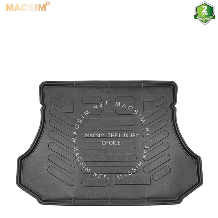 Thảm lót cốp ô tô nhựa TPU Hyundai Santa fe 2002-2006 Nhãn hiệu Macsim