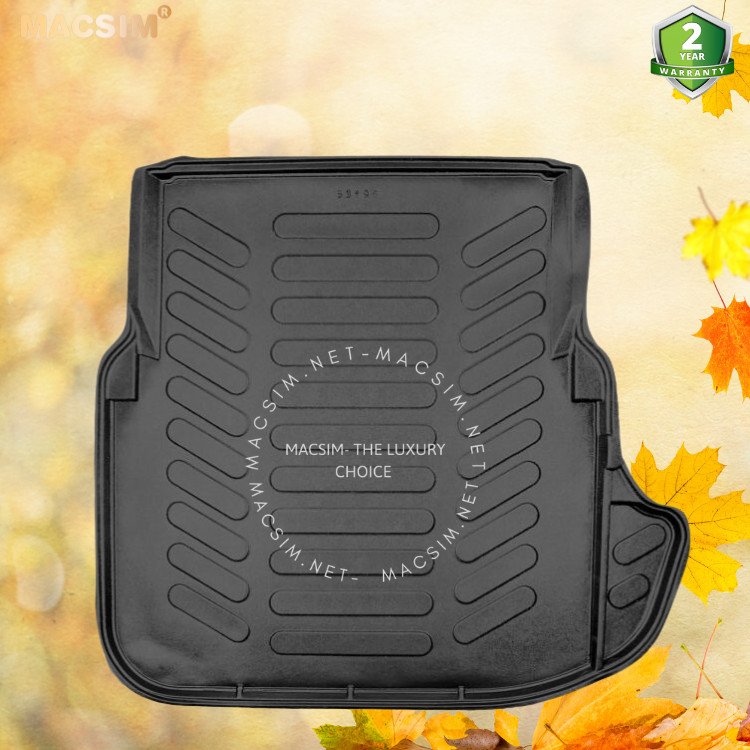 Thảm lót cốp ô tô nhựa TPU Mercedes E Class W211 third generation 2003-2009 Nhãn hiệu Macsim