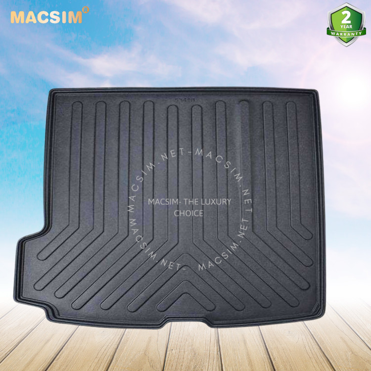 Thảm lót cốp ô tô nhựa Volvo xc90 7 SEATS second generation 2015- Nhãn hiệu Macsim