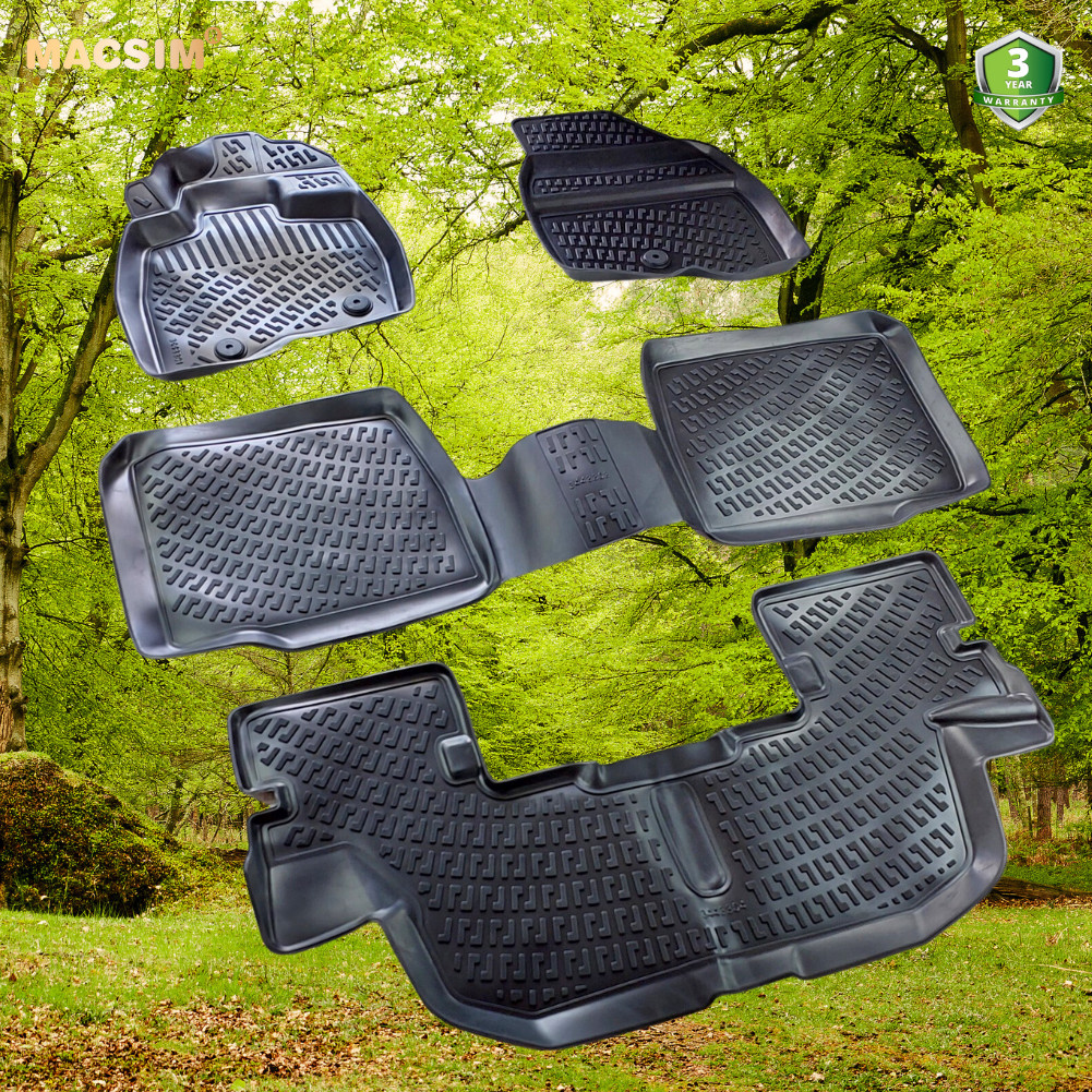 Thảm lót sàn ô tô nhựa TPU Silicon Ford Explorer 2011- 2019 Nhãn hiệu Macsim
