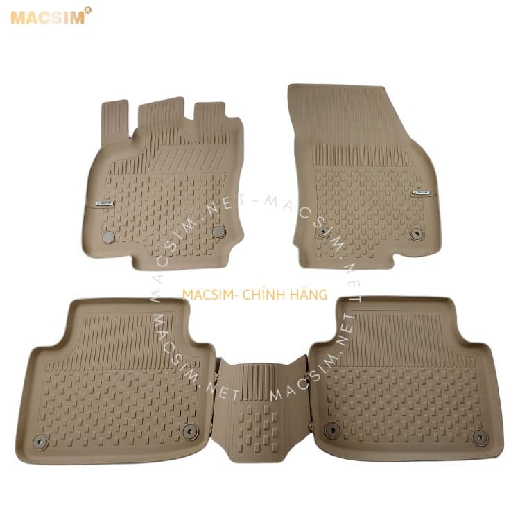 Thảm Lót Sàn Ô Tô Volkswagen Tiguan 2016-2020 Beige (Mã T1)