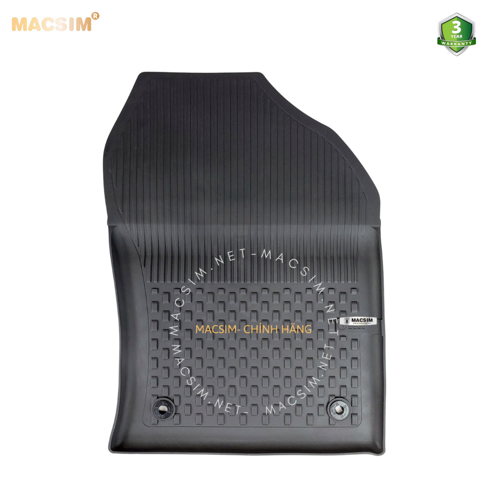 Thảm lót sàn ô tô nhựa TPE Silicon Corolla sedan 2019+ Black Nhãn hiệu Macsim