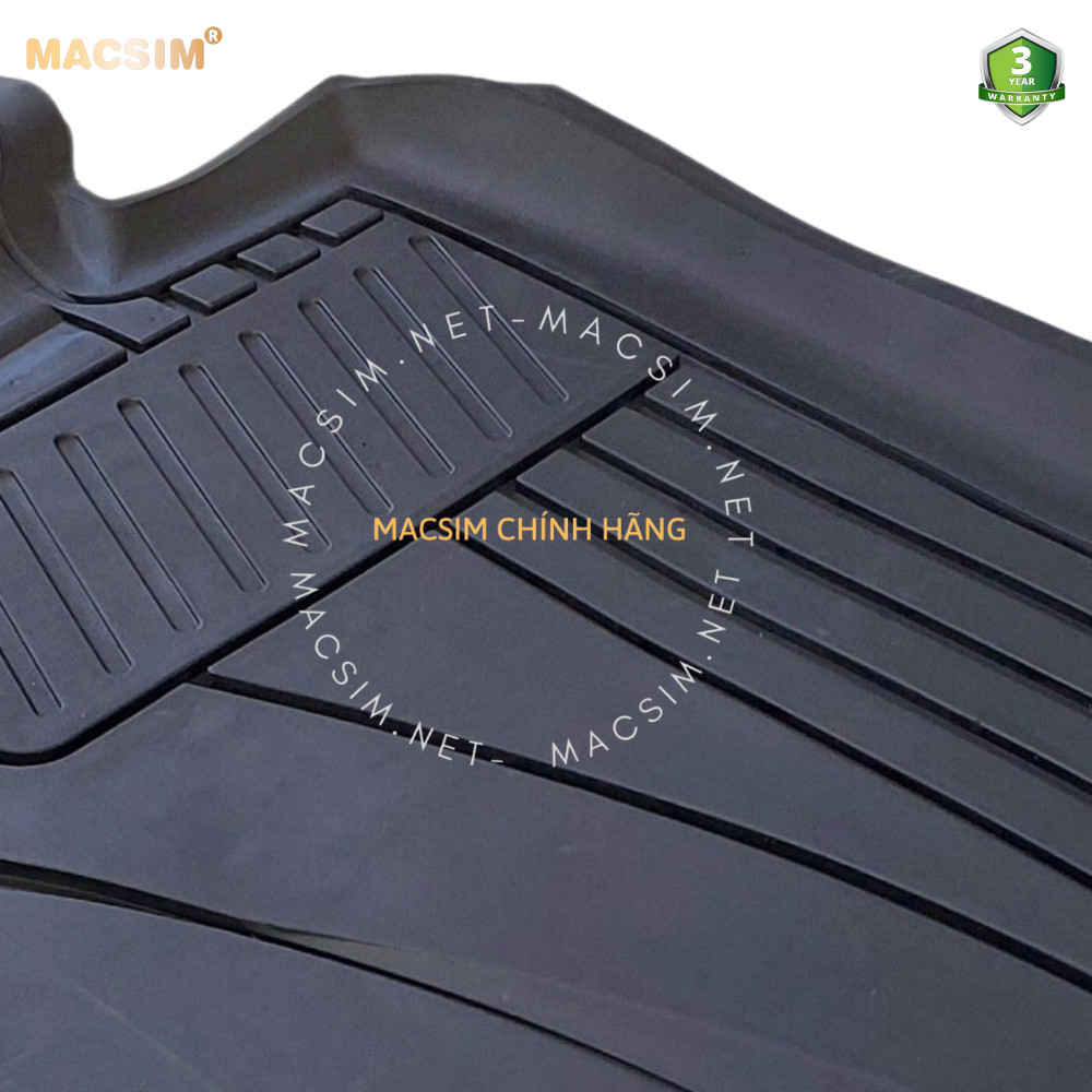 Thảm lót sàn ô tô nhựa TPE Silicon G26 Gran Coupe BMW 4 Series 2021+ Black Nhãn hiệu Macsim