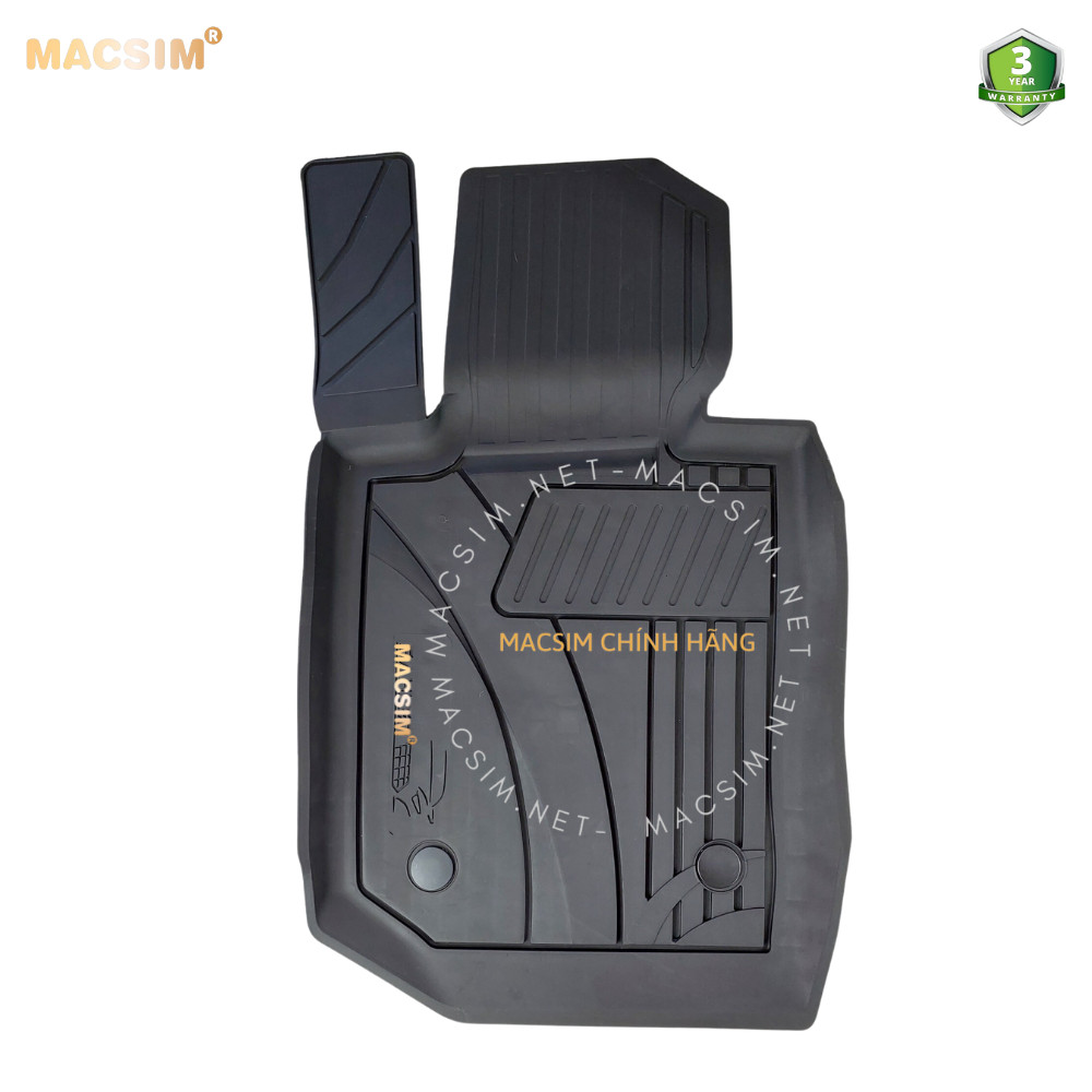 Thảm lót sàn ô tô nhựa TPE Silicon G26 Gran Coupe BMW 4 Series 2021+ Black Nhãn hiệu Macsim