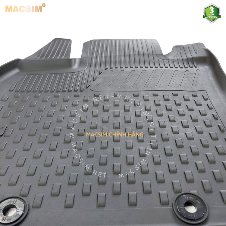 Thảm lót sàn ô tô nhựa TPE Silicon Toyota  Corolla 2007- 2012 Nhãn hiệu Macsim