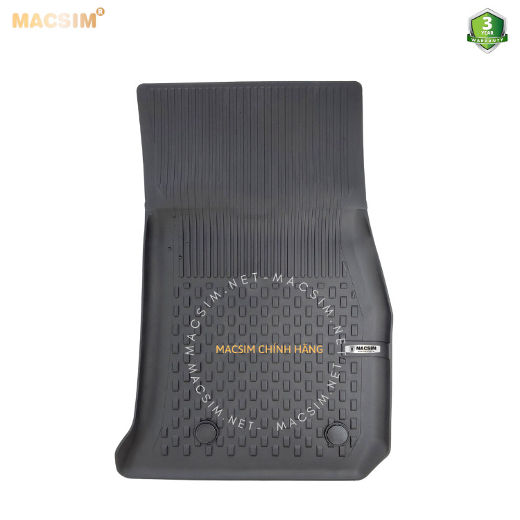 Thảm lót sàn ô tô nhựa TPE Silicon BMW 2 series F22- F23 2014 - 2017 Black Nhãn hiệu Macsim