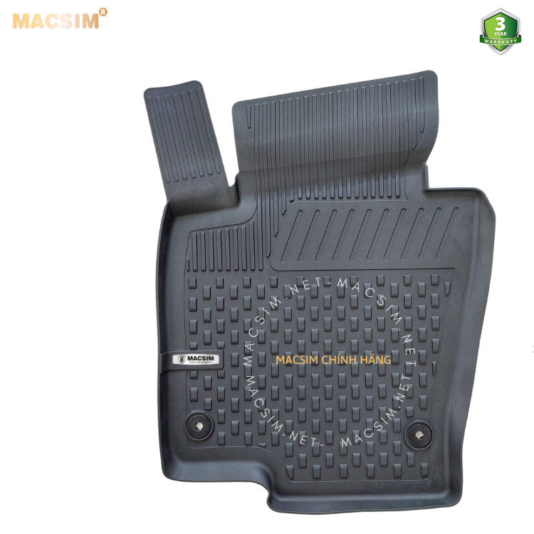 Thảm lót sàn ô tô nhựa TPE Silicon Passat B7 2010-2014 Black Nhãn hiệu Macsim