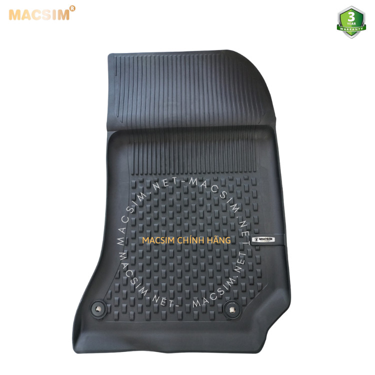 Thảm lót sàn ô tô nhựa TPE Silicon Mercedes E  W212  2009-2016 Black  Nhãn hiệu Macsim