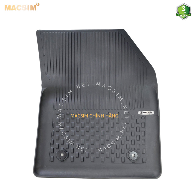 Thảm lót sàn ô tô nhựa TPE Silicon Peugeot 3008 AL/AT 2016+  Nhãn hiệu Macsim