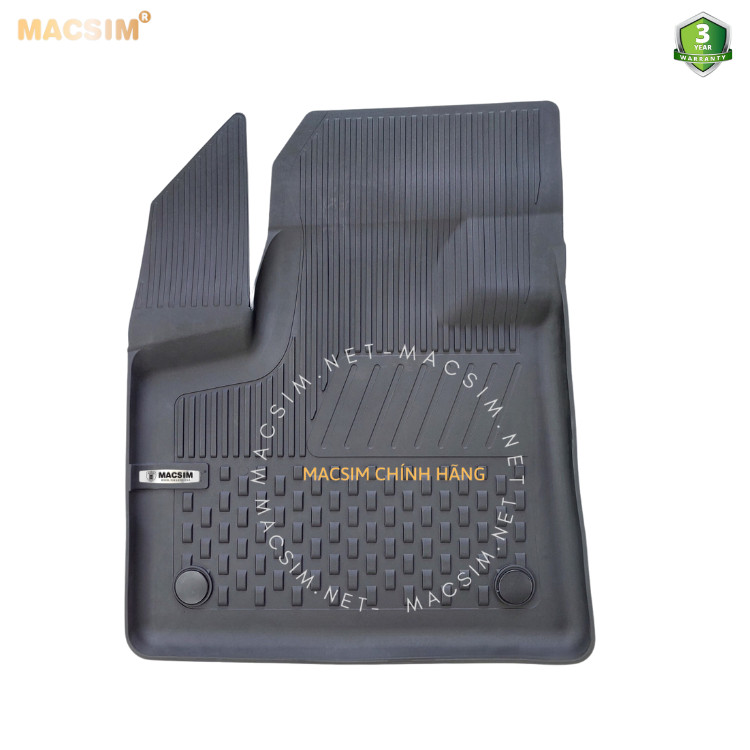Thảm lót sàn ô tô nhựa TPE Silicon Peugeot 3008 AL/AT 2016+  Nhãn hiệu Macsim