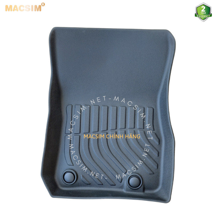 Thảm lót sàn xe ô tô Mazda CX3 (sd) Nhãn hiệu Macsim chất liệu nhựa TPE cao cấp màu đen