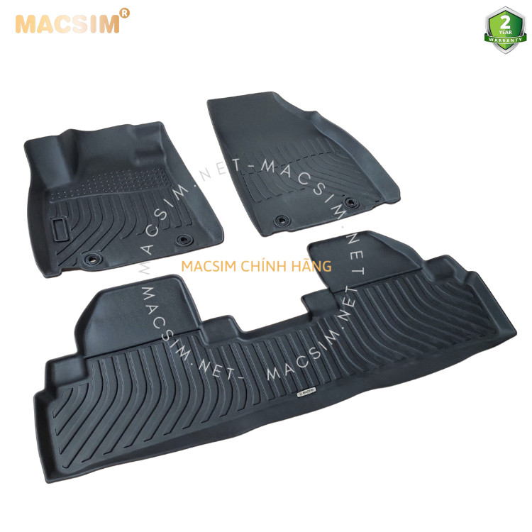 Thảm lót sàn xe ô tô lexus RX 450 2008-2015 (sd) Nhãn hiệu Macsim chất liệu nhựa TPE cao cấp màu đen