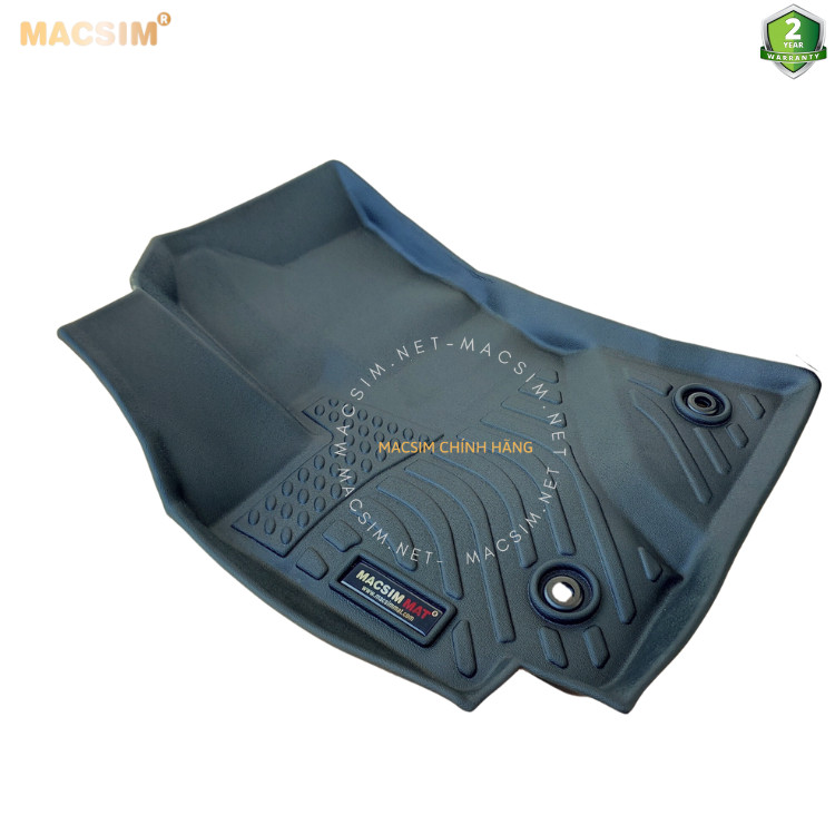Thảm lót sàn xe ô tô Toyota Corolla Altis 2014-2019 (sd) Nhãn hiệu Macsim chất liệu nhựa TPE cao cấp màu đen