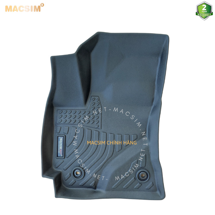 Thảm lót sàn xe ô tô Toyota Corolla Altis 2014-2019 (sd) Nhãn hiệu Macsim chất liệu nhựa TPE cao cấp màu đen