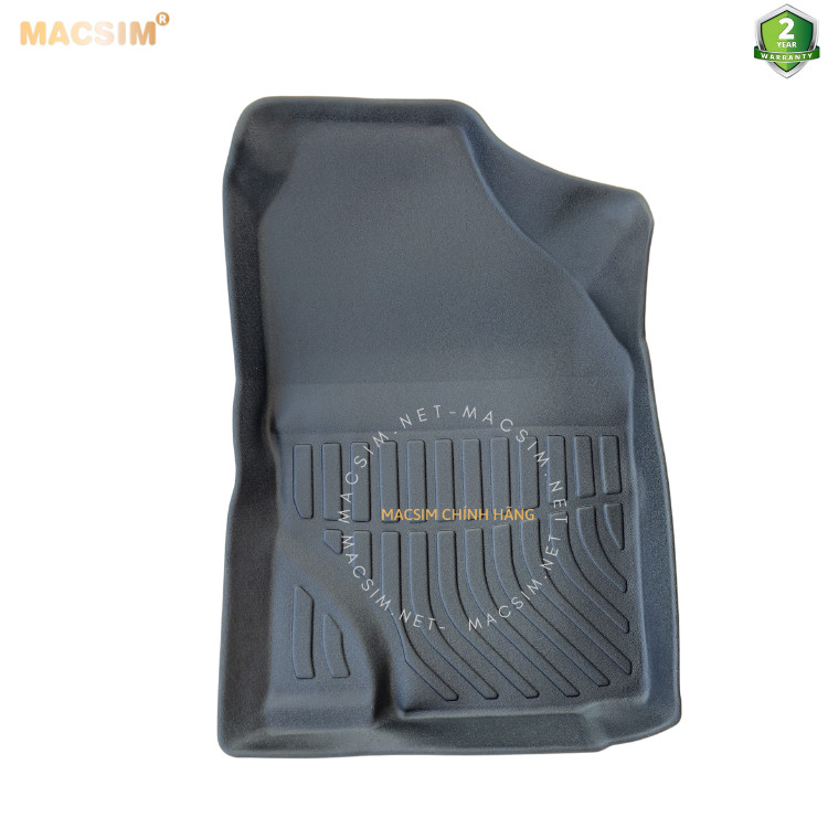 Thảm lót sàn xe ô tô Toyota Vios 2008-2013 (sd) Nhãn hiệu Macsim chất liệu nhựa TPE cao cấp