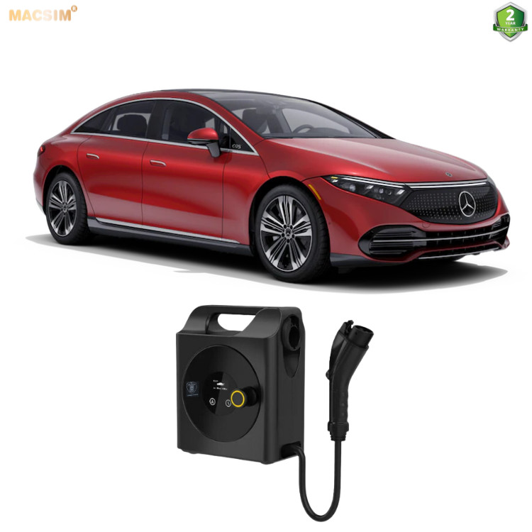Sạc ô tô điện Mercedes-Benz EQS ev - Sạc di động cao cấp 3,68KW (6-16A) chính hãng Macsim