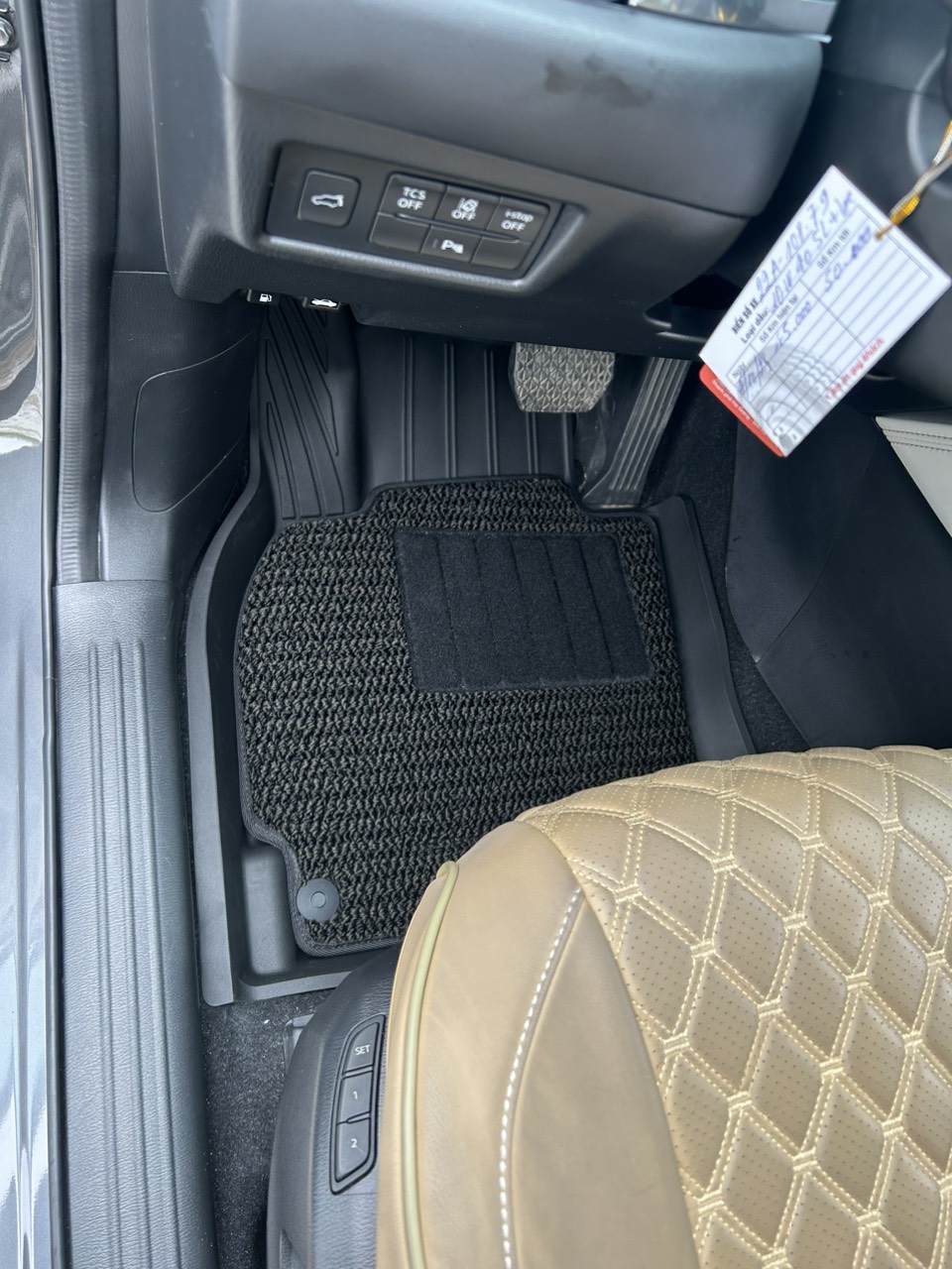 Thảm Lót Sàn Ô Tô TPE MAZDA CX5 2014-2024 Macsim 3W 2 lớp