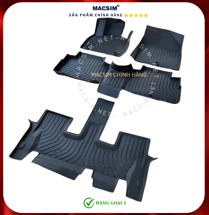 Thảm sàn ô tô Huyndai palisade (7seats) 2022-2023 sd1 chấm bi