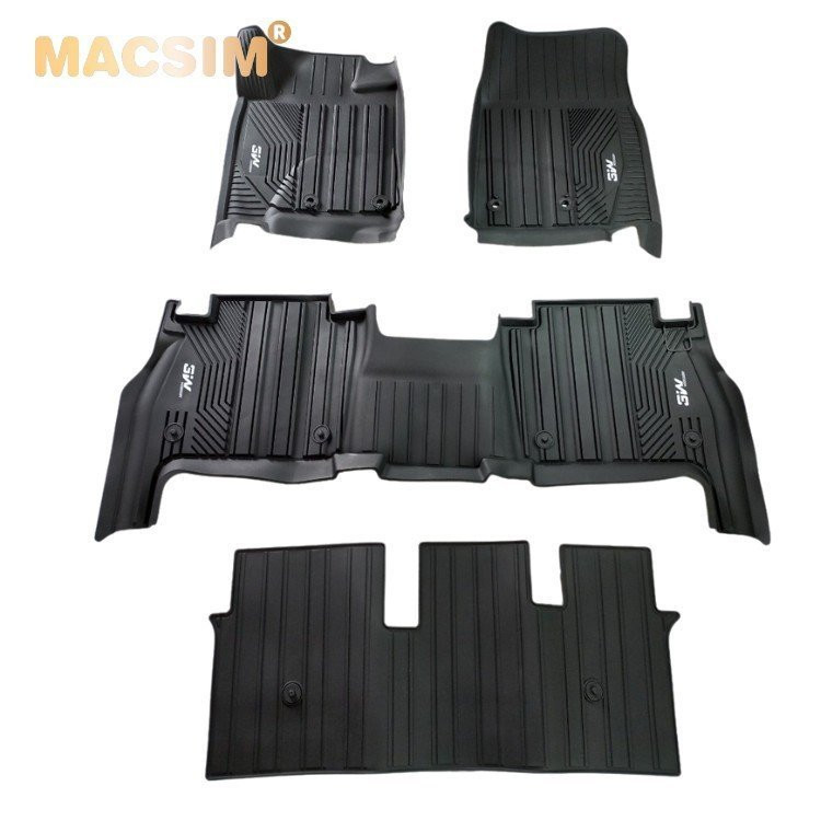 Thảm lót sàn xe ô tô Lexus LX570 2007-2021 Macsim 3W