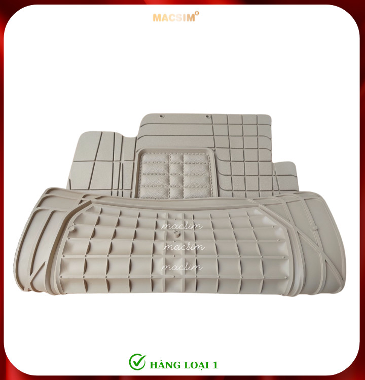 Thảm lót sàn ô tô phổ quát Macsim màu be