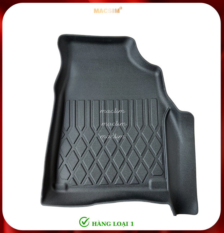 Thảm lót sàn ô tô Toyota Innova Cross 2023+ (7 chỗ) Macsim - Tpe chuẩn phom, Dễ Vệ Sinh (Mã 01)