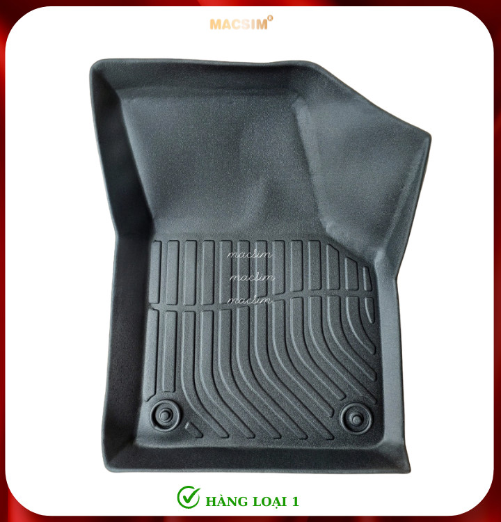 Thảm lót sàn ô tô Volkswagen Teramont X Macsim - Tpe chuẩn phom, Dễ Vệ Sinh (Mã 01)