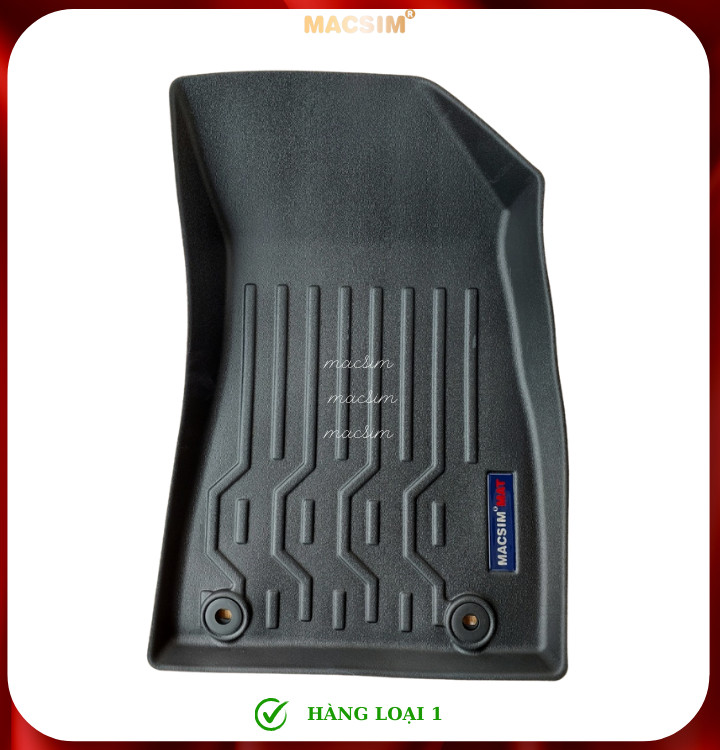 Thảm lót sàn xe ô tô MG RX5(hn) Nhãn hiệu Macsim chất liệu nhựa TPV cao cấp màu đen