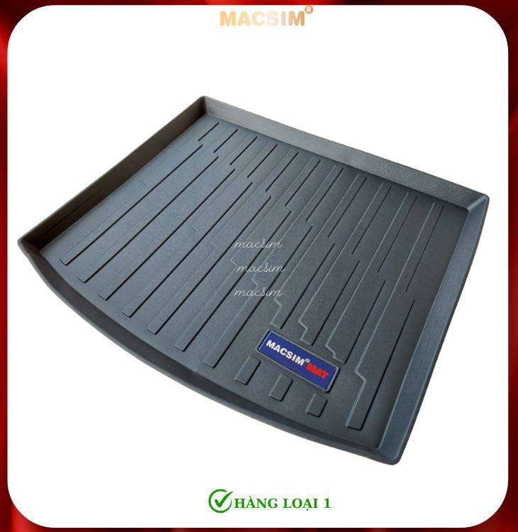 Thảm lót cốp ô tô MG RX5 (2024-Nay) MACSIM màu đen – TPV cao cấp, chuẩn form, bền bỉ (mã 05)