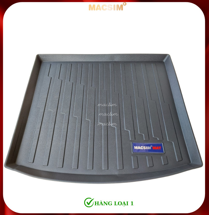 Thảm lót cốp ô tô MG RX5 (2024-Nay) MACSIM màu đen – TPV cao cấp, chuẩn form, bền bỉ (mã 05)