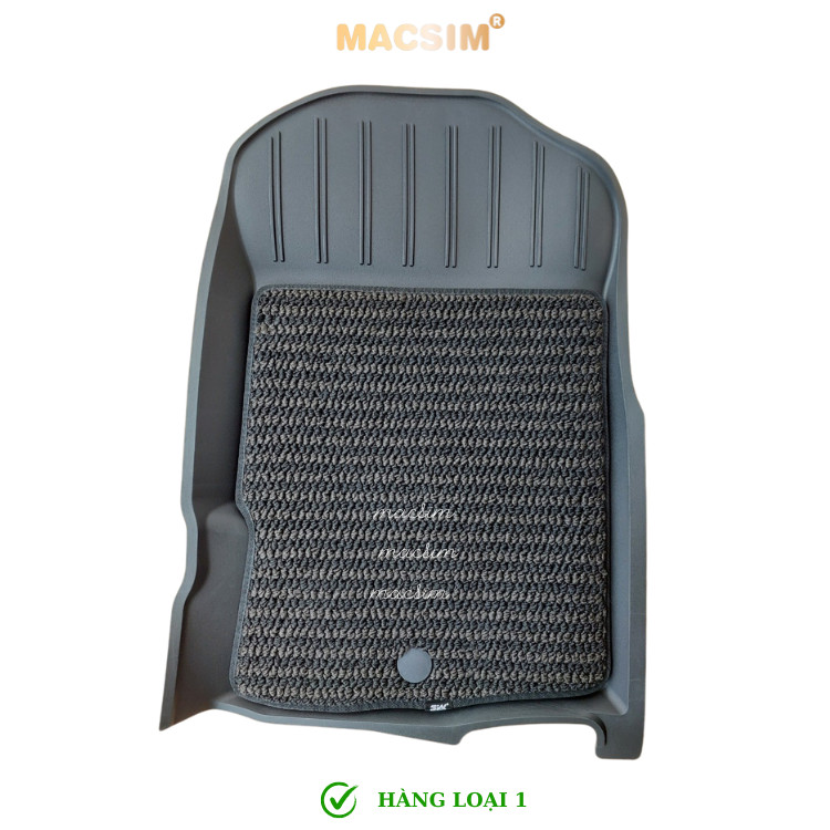 Thảm lót sàn ô tô 2 lớp cao cấp dành cho xe Ford Raptor 2022+ nhãn hiệu Macsim 3w chất liệu TPE