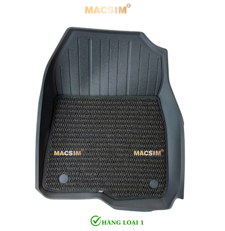 Thảm lót sàn ô tô 2 lớp cao cấp dành cho xe Honda CRV 2023+ nhãn hiệu Macsim 3w chất liệu TPE