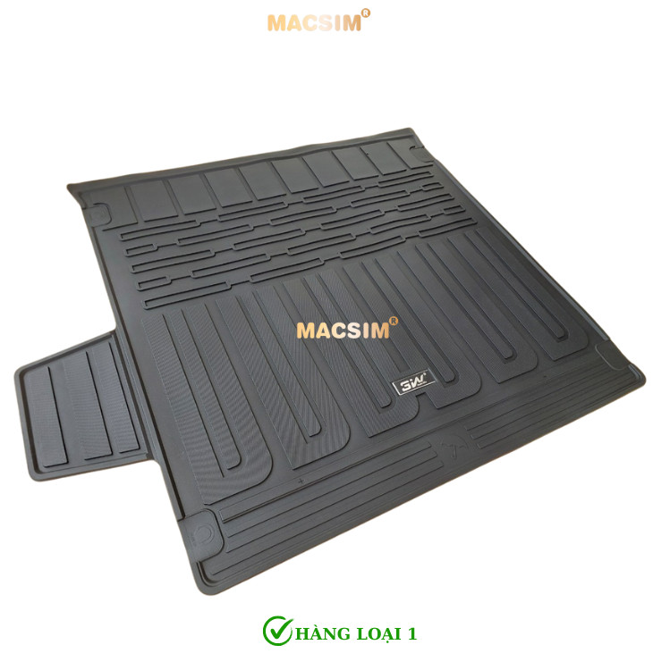Thảm lót cốp xe ô tô LANDROVER RANGE ROVER 2023+ new nhãn hiệu Macsim 3W chất liệu TPE cao cấp màu đen